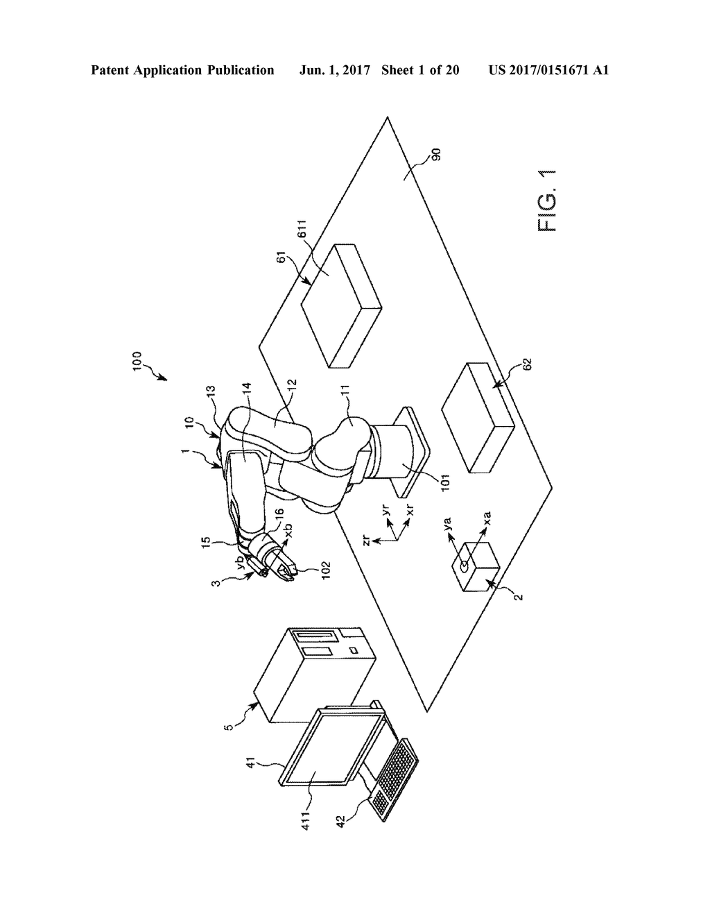 CONTROL DEVICE, ROBOT, AND ROBOT SYSTEM - diagram, schematic, and image 02