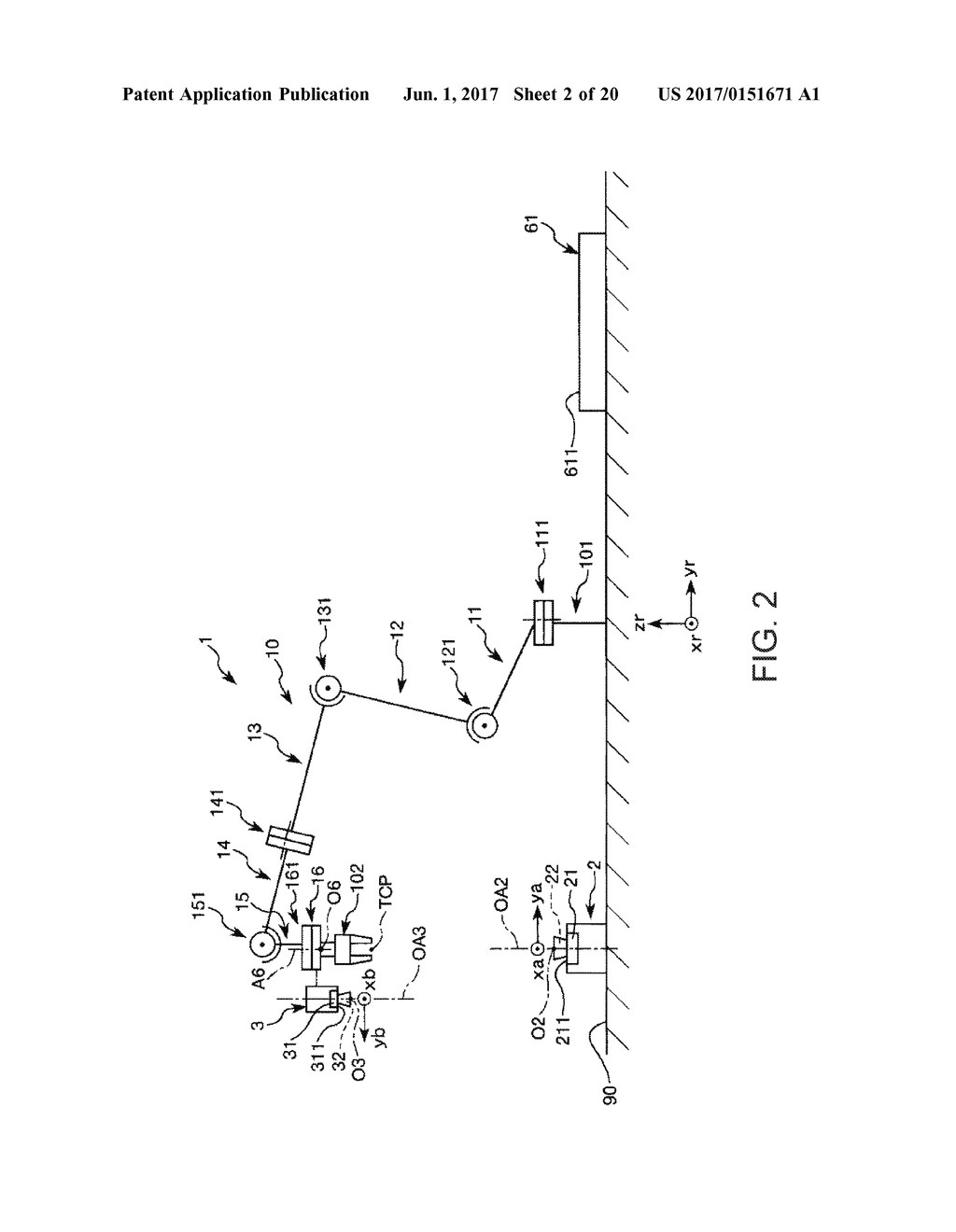 CONTROL DEVICE, ROBOT, AND ROBOT SYSTEM - diagram, schematic, and image 03