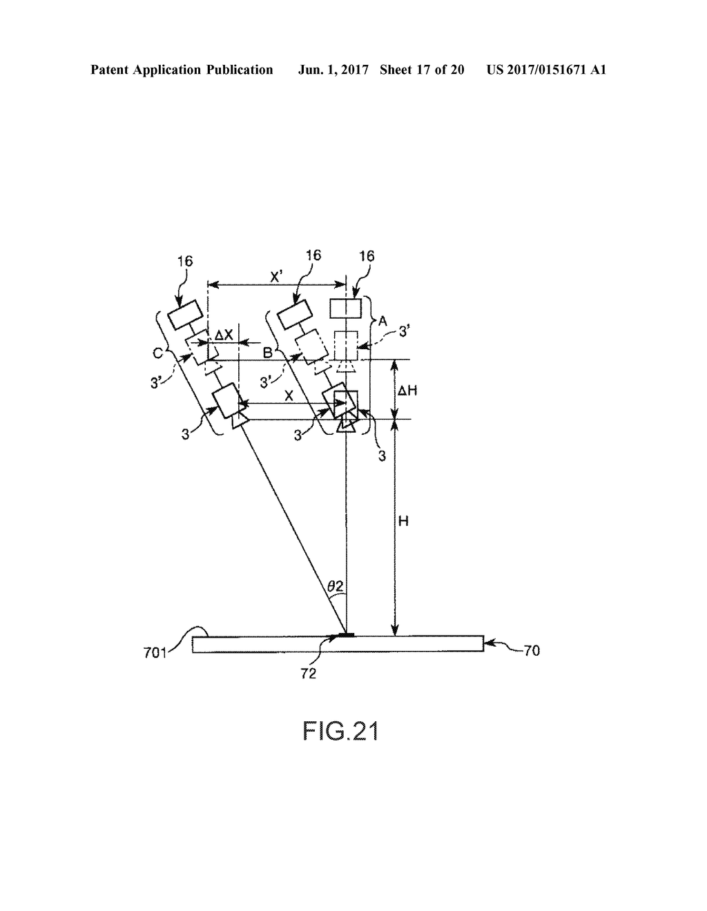 CONTROL DEVICE, ROBOT, AND ROBOT SYSTEM - diagram, schematic, and image 18