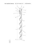 Drive Shaft with Insertion Device for Guiding Cooling Water diagram and image