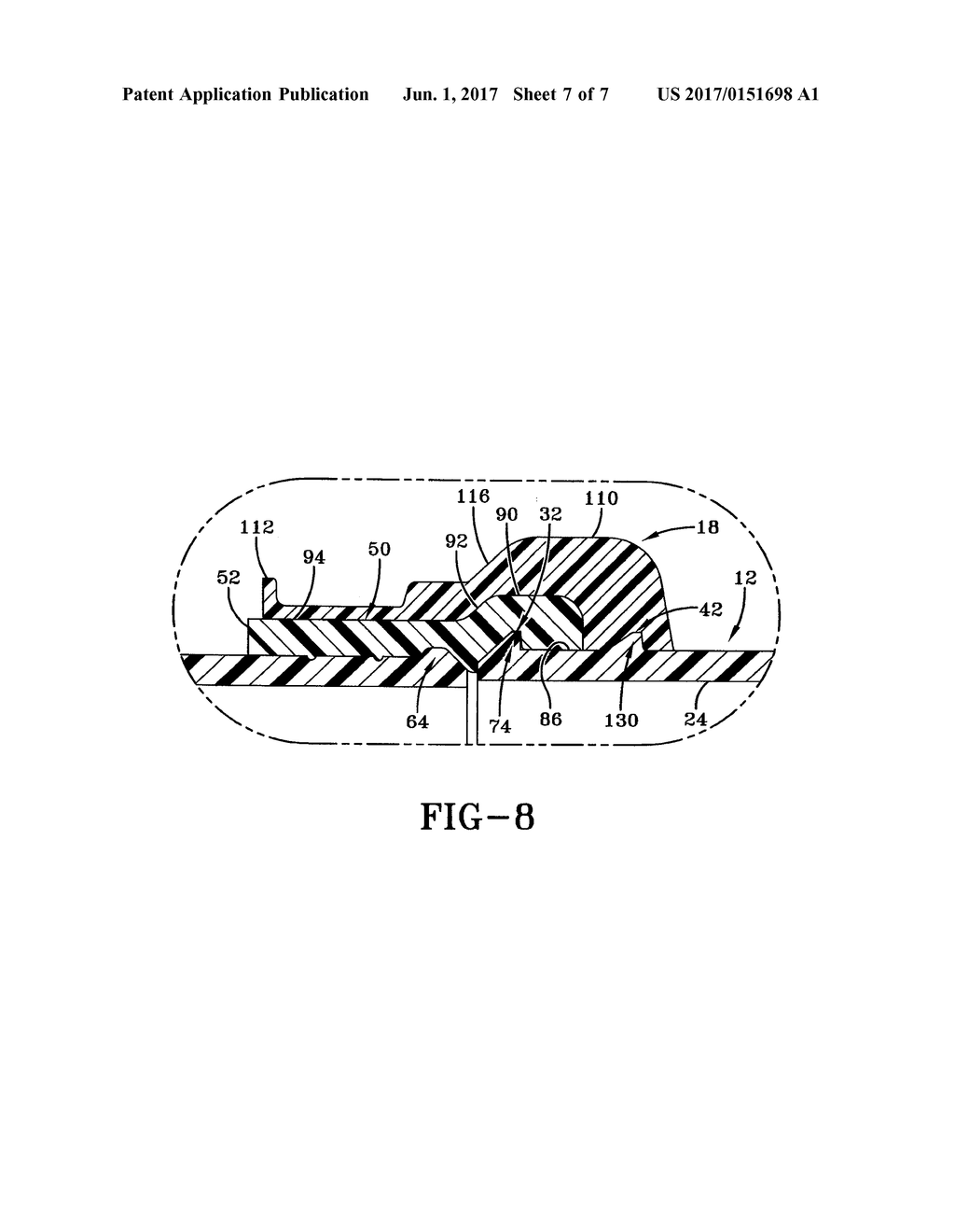 AIR DUCT CUFF AND METHOD OF MANUFACTURE - diagram, schematic, and image 08