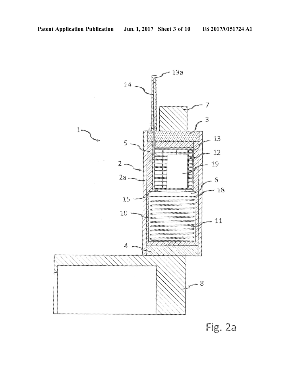 Method and apparatus for treating an object - diagram, schematic, and image 04