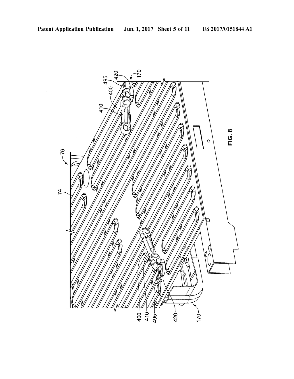 REMOVABLE SECURING CHAIN ATTACHMENT ASSEMBLY - diagram, schematic, and image 06