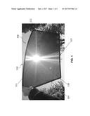 AUTOMOBILE SUNSHADE diagram and image