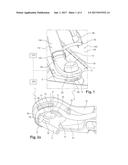 DEVICE FOR RETAINING A PIPE, NOTABLY FOR WINDSCREEN WASHER LIQUID diagram and image