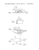 DEVICE FORMING A TRAILING EDGE OF AN AERODYNAMIC PROFILE AND COMPRISING A     BLOWING SYSTEM diagram and image