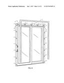 Quick Release Cladding System for Fenestration Frames diagram and image
