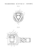 TRIPOD TYPE CONSTANT VELOCITY UNIVERSAL JOINT diagram and image