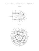 TRIPOD TYPE CONSTANT VELOCITY UNIVERSAL JOINT diagram and image