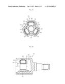 TRIPOD TYPE CONSTANT VELOCITY UNIVERSAL JOINT diagram and image