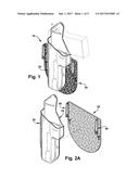 GUN HOLSTER WITH INFINITE POSITION ADJUSTMENT diagram and image