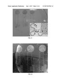 Pattern definition of nanocellulose sheets through selective ashing via     lithographic masking. diagram and image