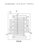 SURFACE ACOUSTIC WAVE (SAW) RESONATOR STRUCTURE WITH DIELECTRIC MATERIAL     BELOW ELECTRODE FINGERS diagram and image