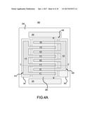 SURFACE ACOUSTIC WAVE (SAW) RESONATOR STRUCTURE WITH DIELECTRIC MATERIAL     BELOW ELECTRODE FINGERS diagram and image