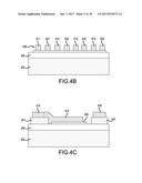 SURFACE ACOUSTIC WAVE (SAW) RESONATOR STRUCTURE WITH DIELECTRIC MATERIAL     BELOW ELECTRODE FINGERS diagram and image