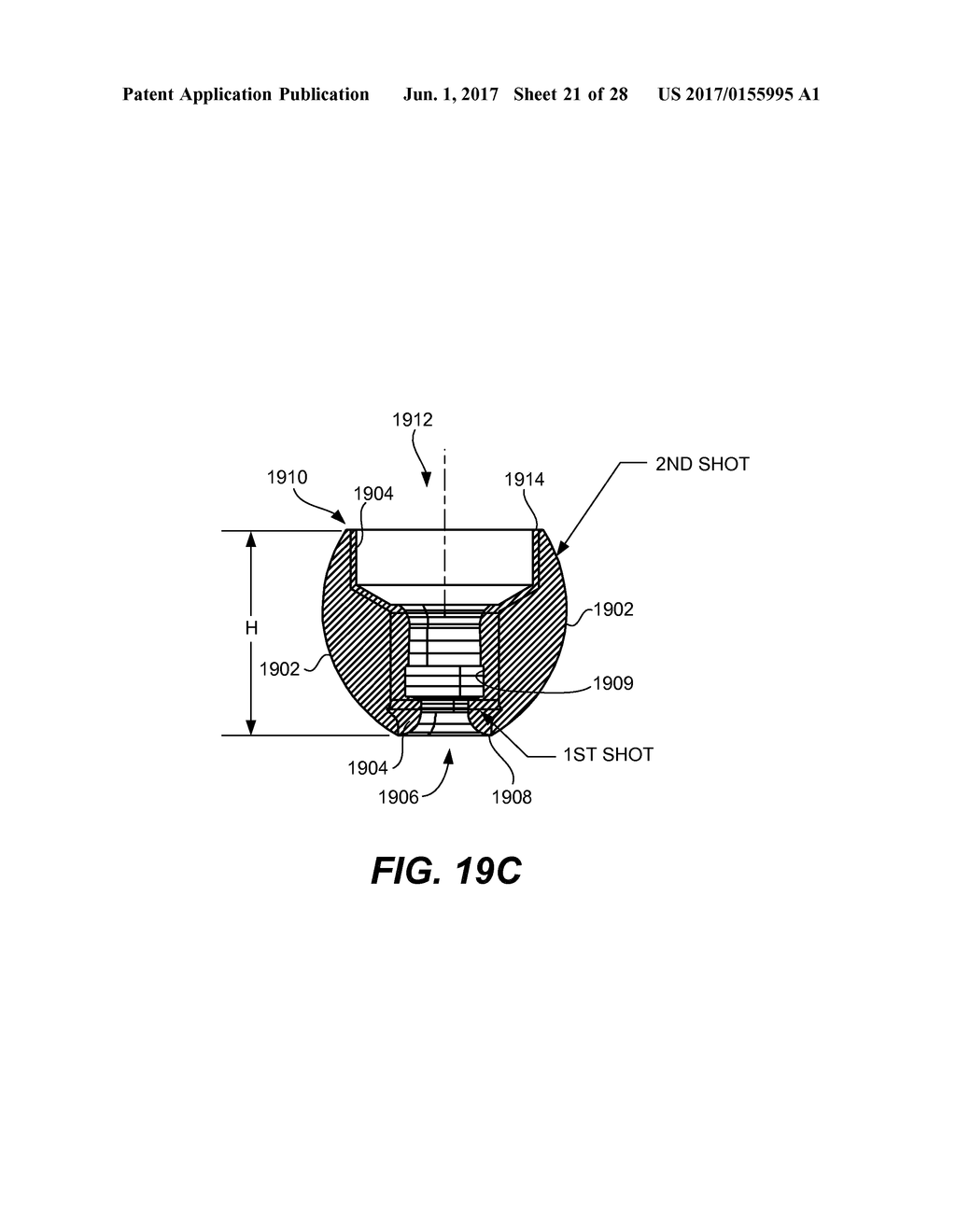 DEFORMABLE EAR TIP FOR EARPHONE AND METHOD THEREFOR - diagram, schematic, and image 22