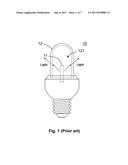 SHELL INTEGRATED LIGHT-EMITTING DIODE ASSEMBLY, SHELL INTEGRATED     LIGHT-EMITTING DIODE LAMP, AND MANUFACTURING METHOD THEREOF diagram and image