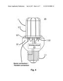 SHELL INTEGRATED LIGHT-EMITTING DIODE ASSEMBLY, SHELL INTEGRATED     LIGHT-EMITTING DIODE LAMP, AND MANUFACTURING METHOD THEREOF diagram and image