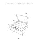 APPARATUS FOR COLLECTING FINGERPRINTS AND BUCCAL SWABS diagram and image