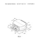 TRANSFORMER HOLDER AND ELECTRONIC DEVICE USING THE SAME diagram and image