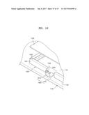 ELECTRONIC DEVICE INCLUDING CABLE SUPPORTING STRUCTURE diagram and image