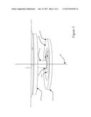 ROTATING DISK ATOMIZER WITH TREATMENT FLUID FEED ARRANGEMENT diagram and image