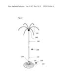 UMBRELLA-LIKE ASSEMBLY FOR RETAINING FLOWERS, PLANTS, OR OTHER ARTICLES diagram and image