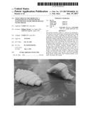 NOVEL PROCESS FOR PRODUCING A FOOD BASED ON LEAVENED DOUGH, LEAVENED PUFF     PASTRY DOUGH OR PUFF PASTRY DOUGH diagram and image