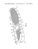 SOLE STRUCTURE WITH SEGMENTED PORTIONS diagram and image