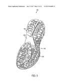 SOLE STRUCTURE WITH SEGMENTED PORTIONS diagram and image