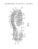 SOLE STRUCTURE WITH SEGMENTED PORTIONS diagram and image