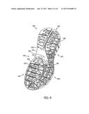 SOLE STRUCTURE WITH SEGMENTED PORTIONS diagram and image