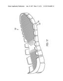 SOLE STRUCTURE WITH SEGMENTED PORTIONS diagram and image