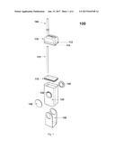 BEVERAGE CONTAINER WITH CLOSURE AND INTEGRATED STRAW diagram and image