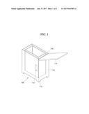 OIL/WATER TANK DEEP FRYING DEVICE diagram and image