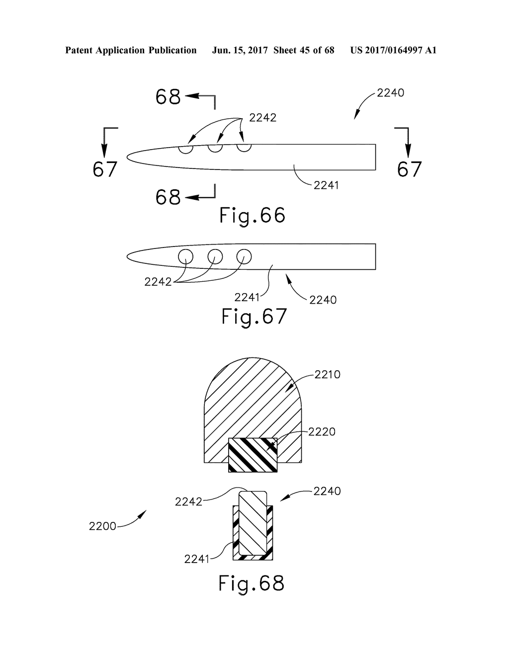 METHOD OF TREATING TISSUE USING END EFFECTOR WITH ULTRASONIC AND     ELECTROSURGICAL FEATURES - diagram, schematic, and image 46