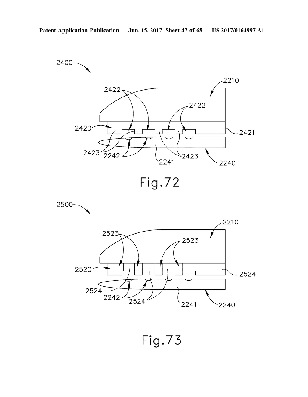 METHOD OF TREATING TISSUE USING END EFFECTOR WITH ULTRASONIC AND     ELECTROSURGICAL FEATURES - diagram, schematic, and image 48