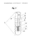 DENTAL IMPLANT AND PROCESS FOR ITS MANUFACTURE diagram and image