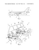 Curvilinear Rudder Bar For An Aircraft And Aircraft Comprising Such A     Curvilinear Rudder Bar diagram and image