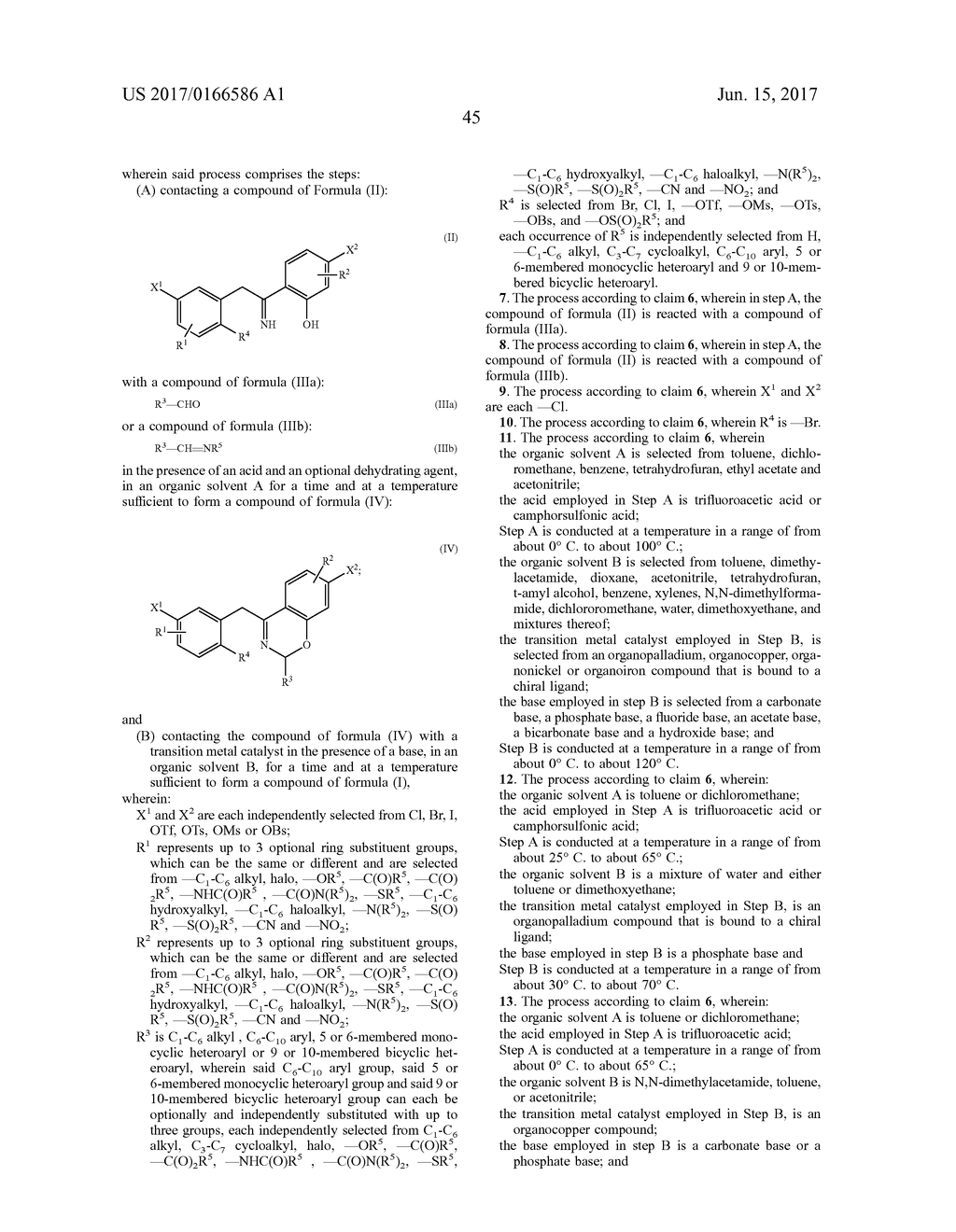 PROCESS FOR MAKING TETRACYCLIC HETEROCYCLE COMPOUNDS - diagram, schematic, and image 46