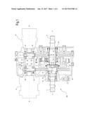 SYSTEM COMPRISING A MIXER-WAGON, FOR MIXING AND DISTRIBUTING FODDER, AND A     MECHANICAL POWER TRANSMISSION UNIT FOR ACTUATING THE MIXER-WAGON diagram and image