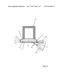 WORKPIECE WITH OPTICAL LENS BLANK, METHOD FOR THE PRODUCTION THEREOF, AND     METHOD FOR THE MACHINING THEREOF diagram and image