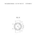 SMART WATCH INCLUDING A PRINTED CIRCUIT BOARD HAVING A HOLE AT THE CENTER diagram and image