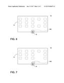 TOUCH SCREEN DISPLAY HAVING AN EXTERNAL PHYSICAL ELEMENT FOR ASSOCIATION     WITH SCREEN ICONS diagram and image