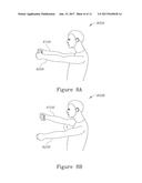 METHOD, SYSTEM AND DEVICE FOR NAVIGATING IN A VIRTUAL REALITY ENVIRONMENT diagram and image