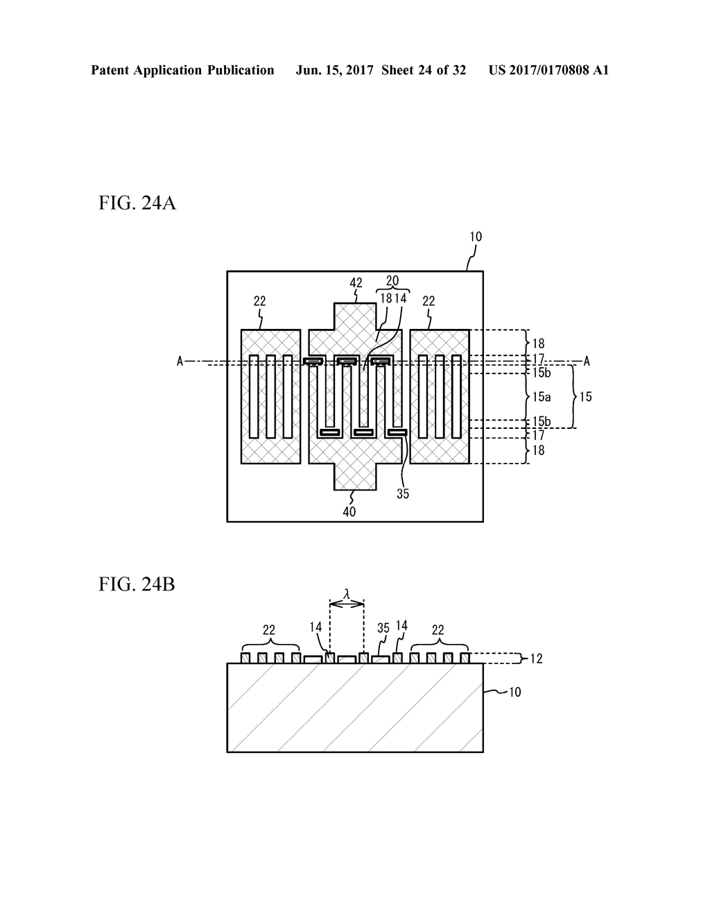 ACOUSTIC WAVE RESONATOR, FILTER, AND DUPLEXER - diagram, schematic, and image 25