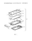 HANDHELD ELECTRONIC TOUCH SCREEN COMMUNICATION DEVICE diagram and image