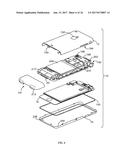 HANDHELD ELECTRONIC TOUCH SCREEN COMMUNICATION DEVICE diagram and image