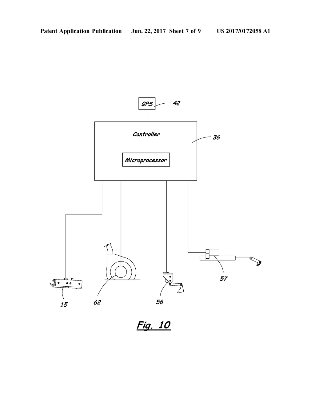 AGRICULTURAL PLANTER WITH AUTOMATIC DEPTH AND SEEDING RATE CONTROL - diagram, schematic, and image 08