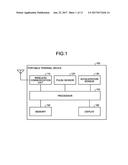 ELECTRONIC DEVICE AND COMPUTER-READABLE RECORDING MEDIUM diagram and image